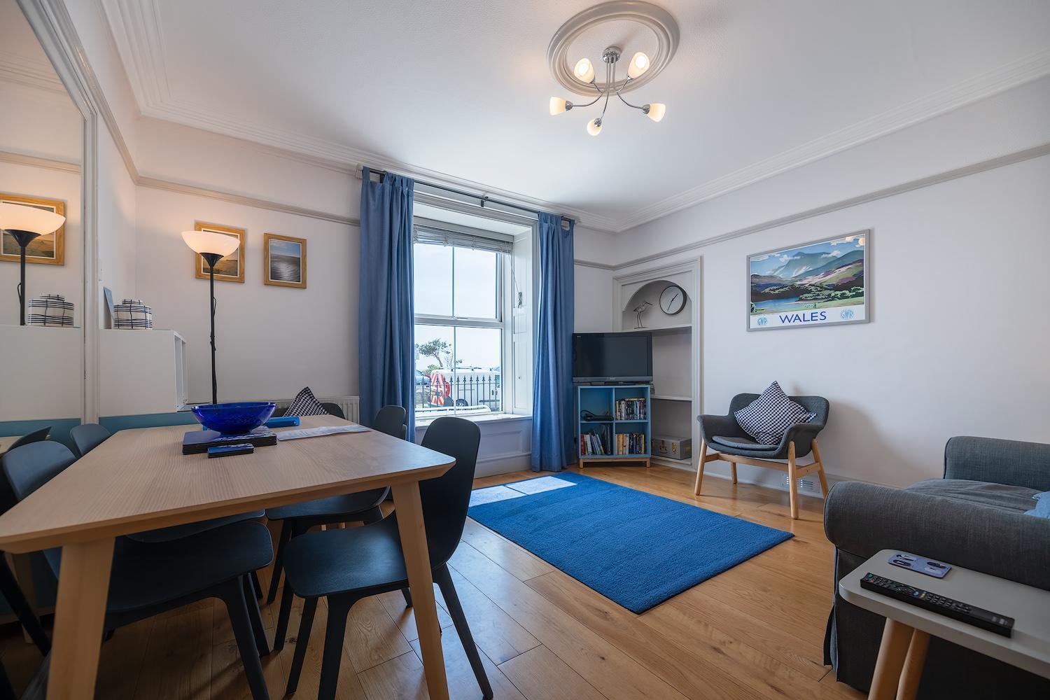 Ground Floor Sea View Apartment Aberdyfi Dış mekan fotoğraf