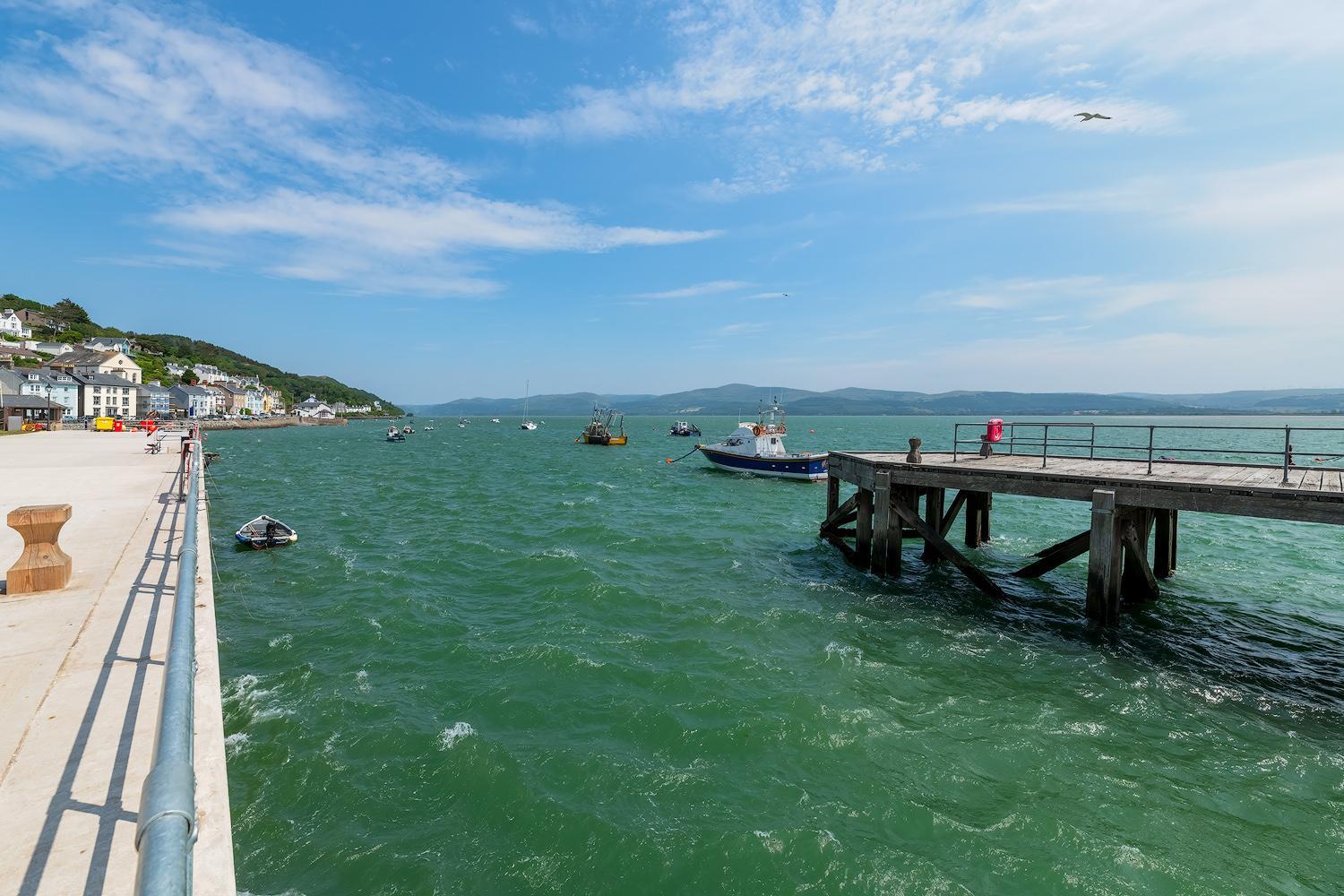 Ground Floor Sea View Apartment Aberdyfi Dış mekan fotoğraf